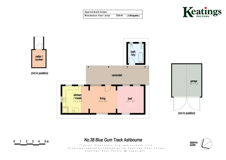 Floorplan of Homely house listing, 38 Blue Gum Track, Ashbourne VIC 3442