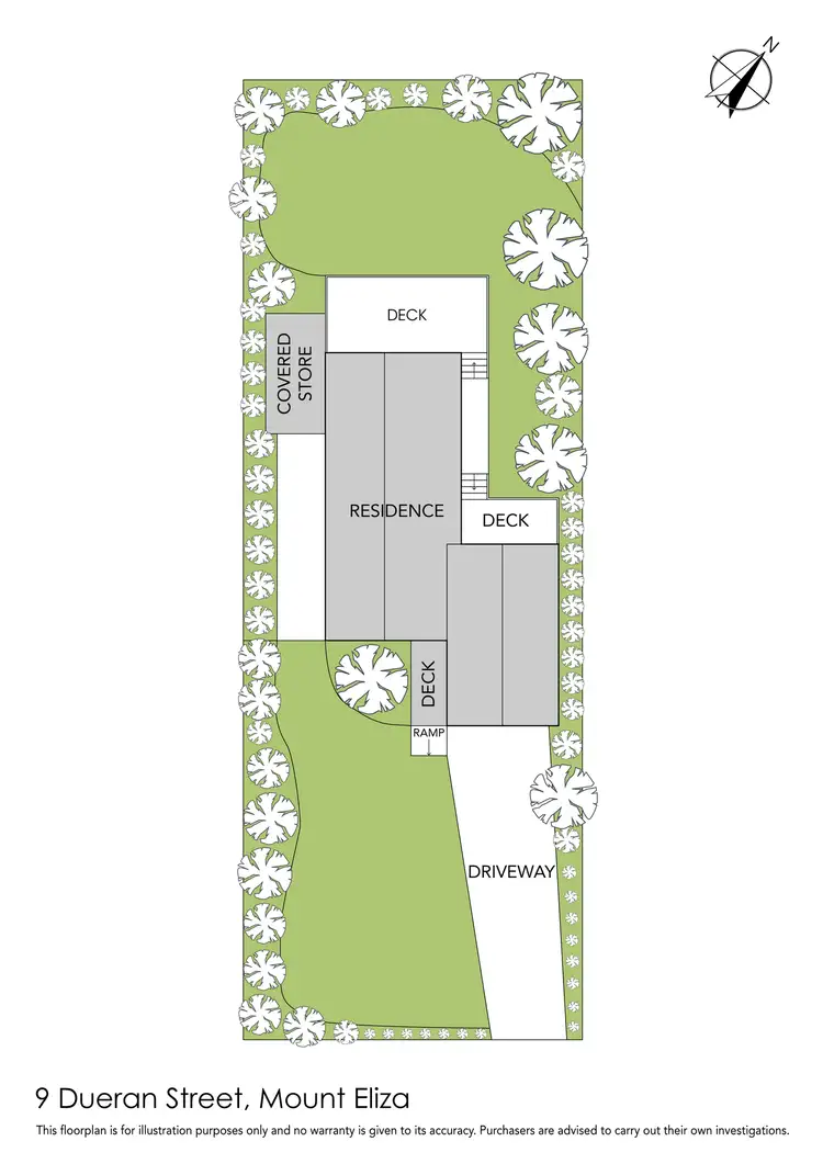 Floorplan of Homely house listing, 9 Dueran Street, Mount Eliza VIC 3930