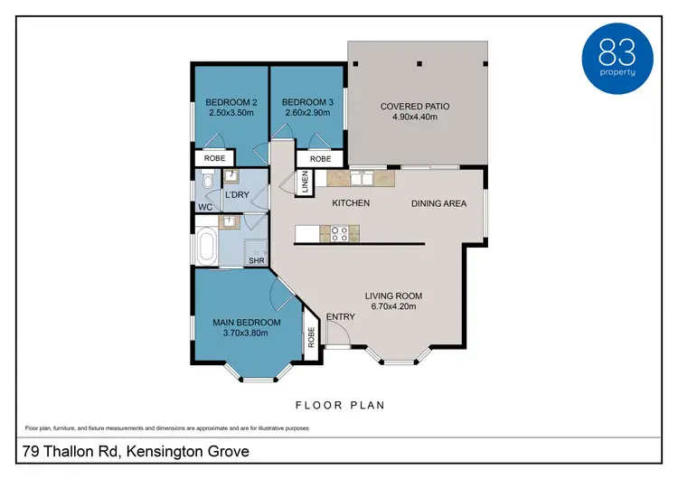 Floorplan of Homely house listing, 79 Thallon Road, Kensington Grove QLD 4341