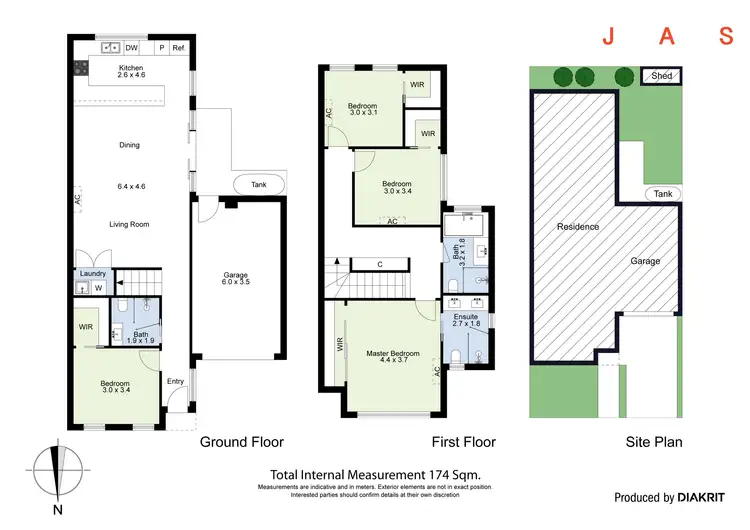 Floorplan of Homely townhouse listing, 1B Alma Street, West Footscray VIC 3012