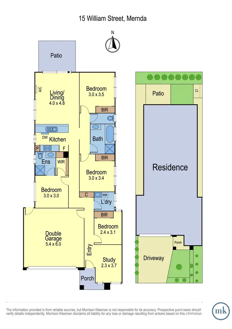 Floorplan of Homely house listing, 15 William Street, Mernda VIC 3754