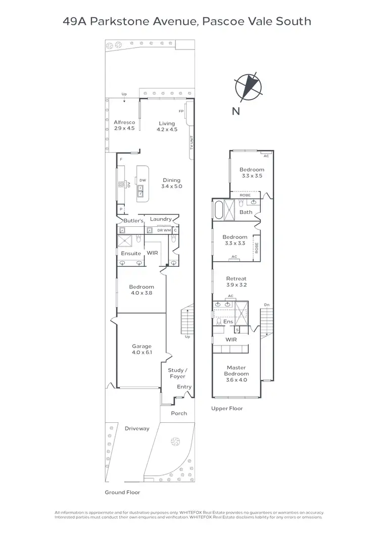 Floorplan of Homely house listing, 49A Parkstone Avenue, Pascoe Vale South VIC 3044