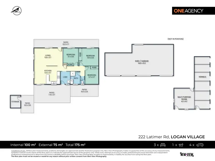 Floorplan of Homely house listing, 222-230 Latimer Road, Logan Village QLD 4207