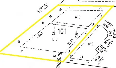 Floorplan of Homely land listing, 2 Russell Road, Gembrook VIC 3783