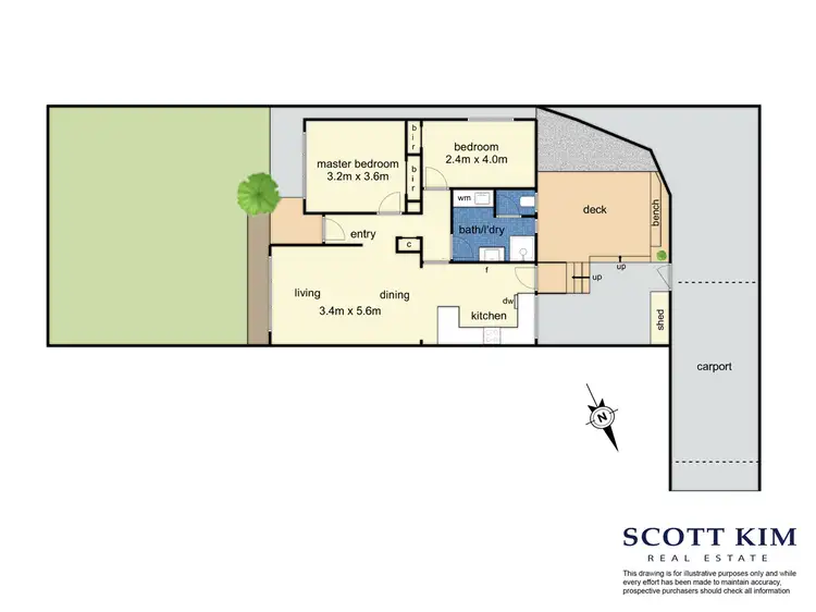 Floorplan of Homely unit listing, 4/1 Adrienne Crescent, Mount Waverley VIC 3149