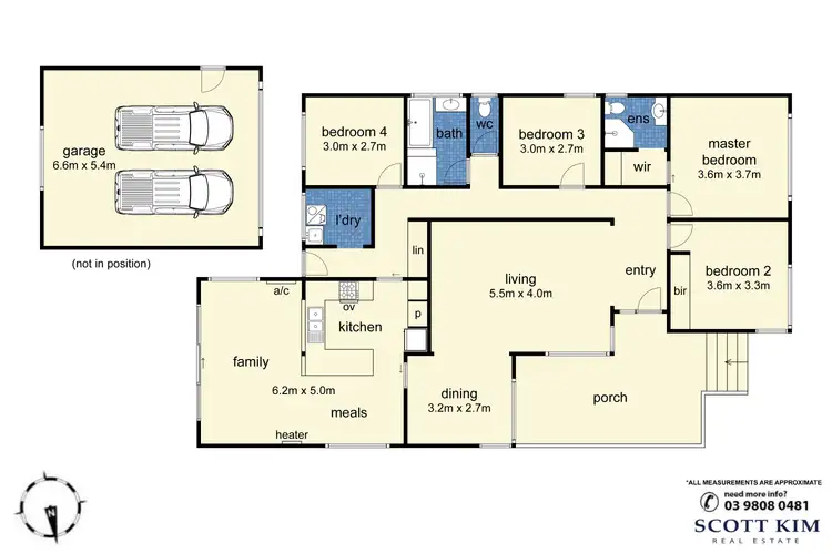 Floorplan of Homely house listing, 11 Katandra Court, Mount Waverley VIC 3149