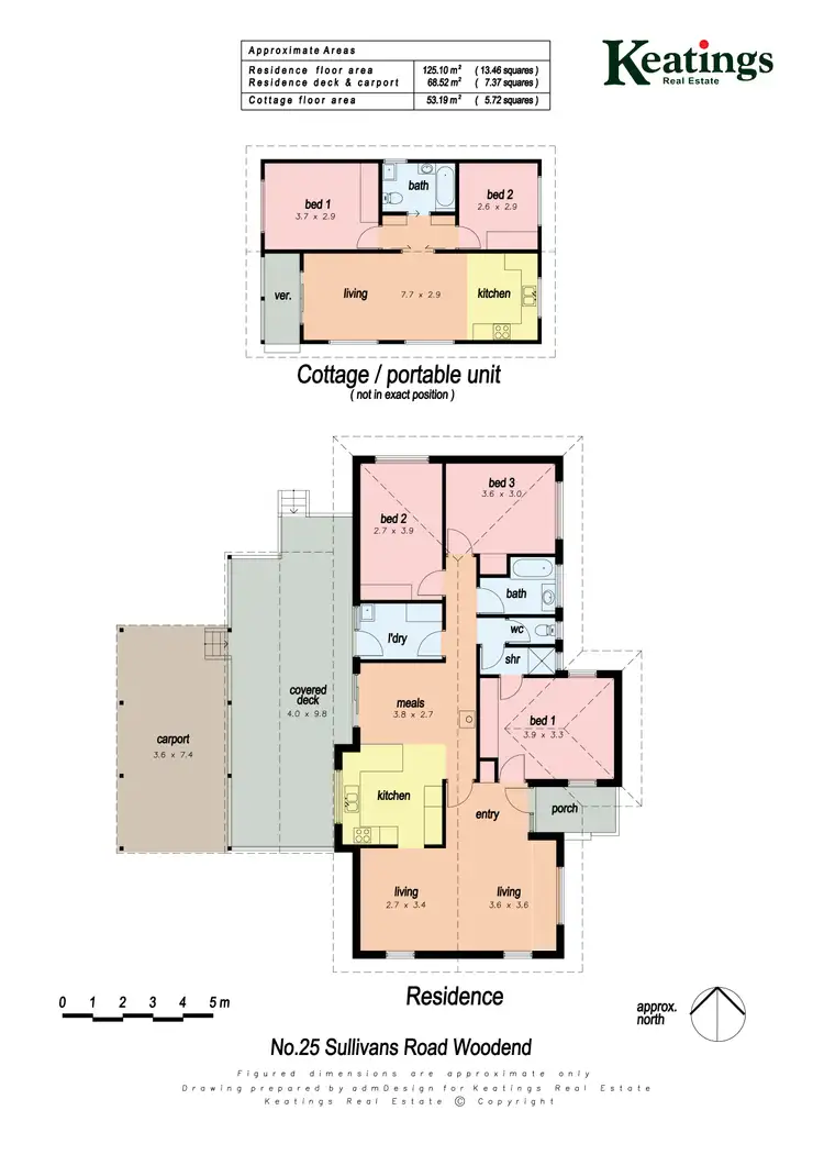 Floorplan of Homely house listing, 25 Sullivans Road, Woodend VIC 3442