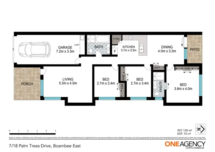 Floorplan of Homely villa listing, 7/18 Palm Trees Drive, Boambee East NSW 2452