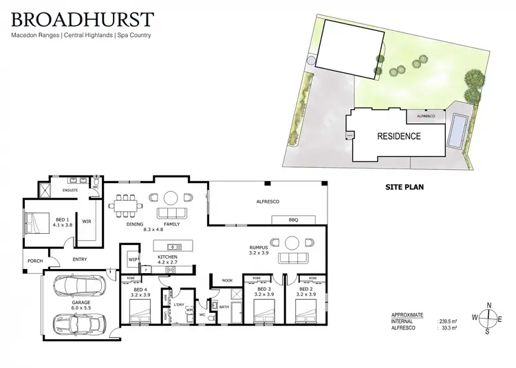 Floorplan of Homely house listing, 1 Beatties Road, Trentham VIC 3458