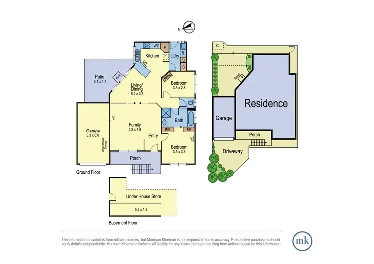 Floorplan of Homely unit listing, 1/43 Edwards Street, Lower Plenty VIC 3093