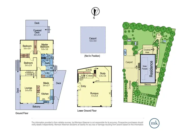 Floorplan of Homely house listing, 10 James Cook Drive, Diamond Creek VIC 3089