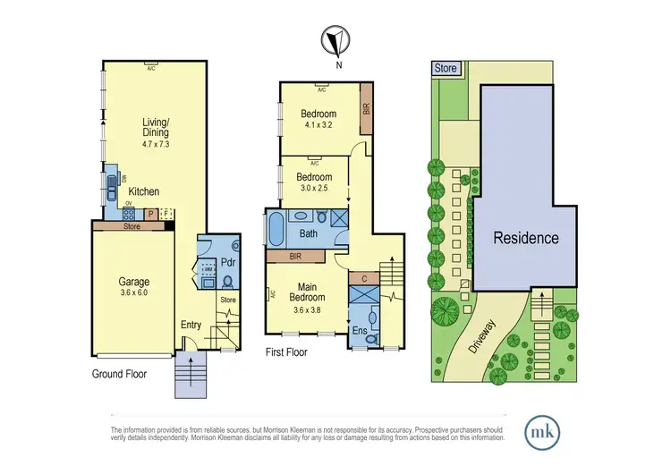 Floorplan of Homely house listing, 8 Chapman Street, Diamond Creek VIC 3089