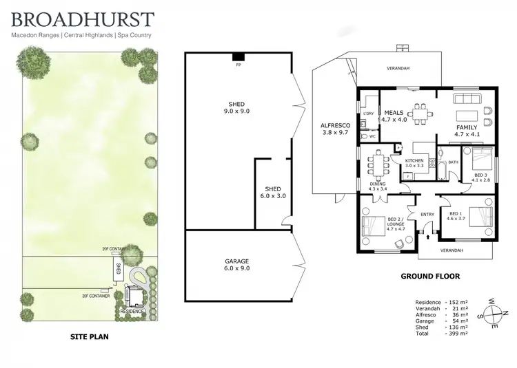 Floorplan of Homely house listing, 34 Davy Street, Malmsbury VIC 3446