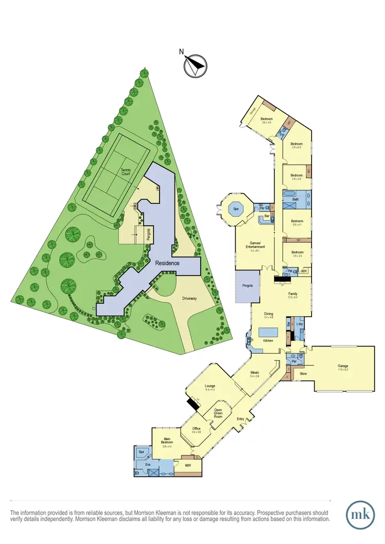 Floorplan of Homely house listing, 7 Bronwyn Court, Research VIC 3095
