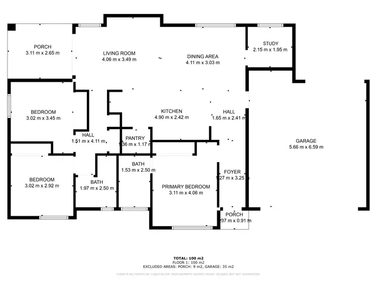 Floorplan of Homely house listing, 27 Bimbadean Circuit, Southside QLD 4570