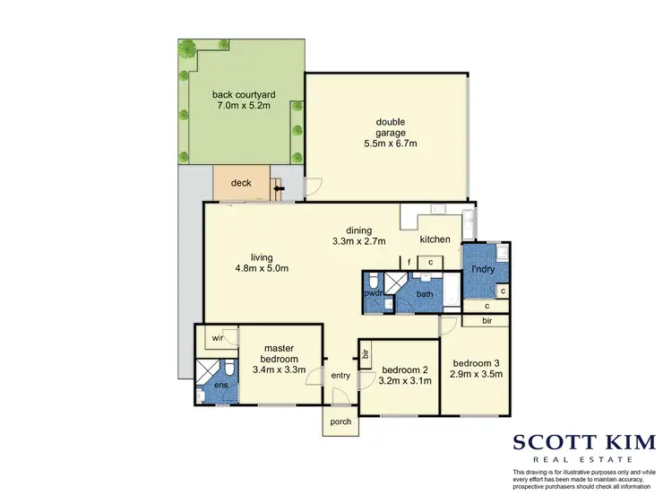 Floorplan of Homely unit listing, 1/9-11 Woolert Street, Ashwood VIC 3147