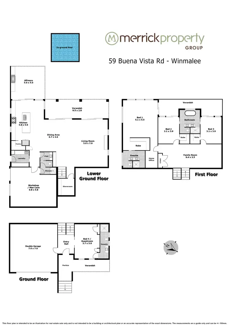 Floorplan of Homely house listing, 59 Buena Vista Road, Winmalee NSW 2777