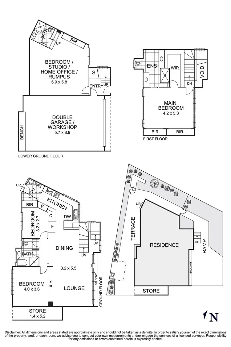 Floorplan of Homely house listing, 23 Calderwood Street, Bulleen VIC 3105