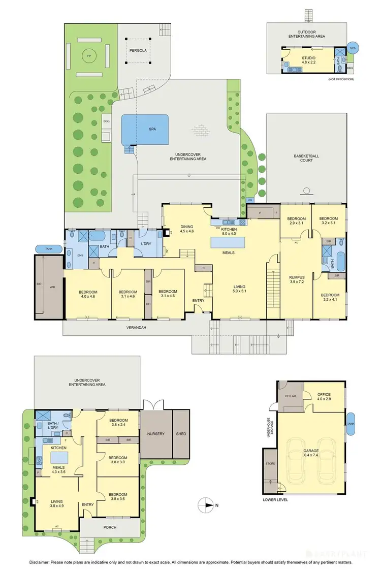 Floorplan of Homely house listing, 339-347 Yarra Road, Wonga Park VIC 3115