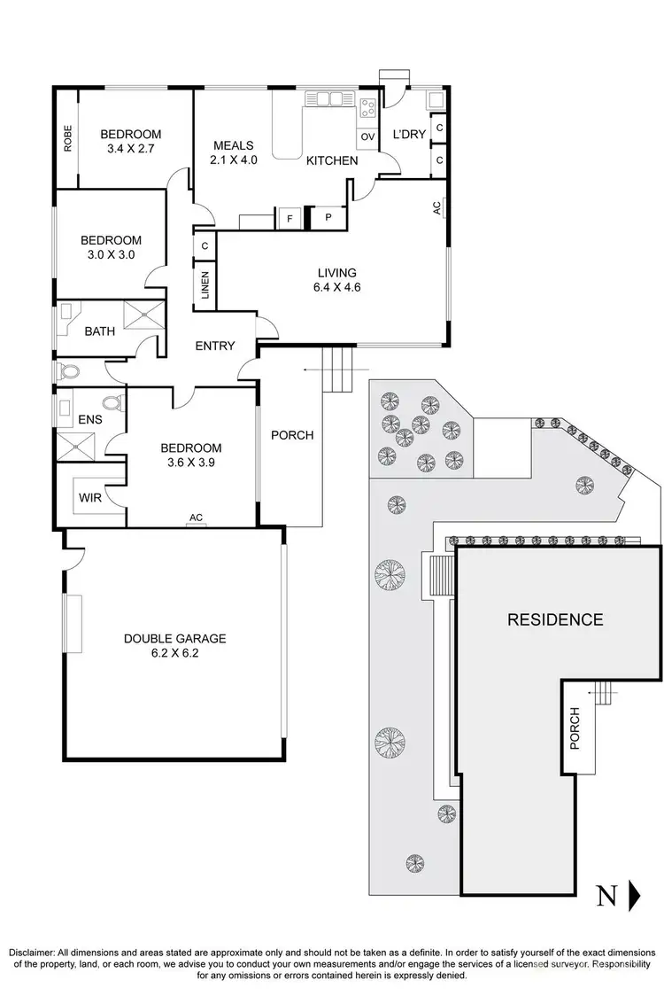 Floorplan of Homely unit listing, 4/2 Scott Street, Mitcham VIC 3132
