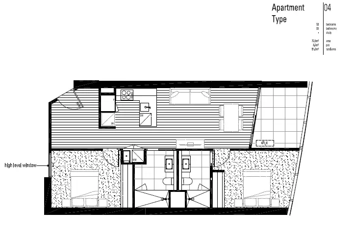 Floorplan of Homely apartment listing, 804/826-834 Whitehorse Road, Box Hill VIC 3128