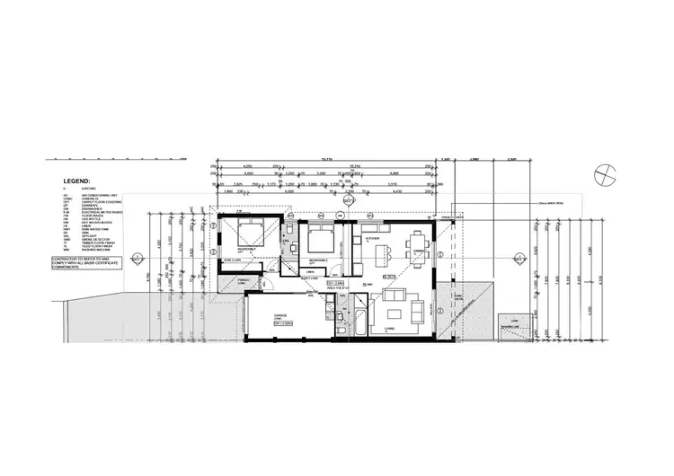 Floorplan of Homely semi-detached listing, 4 Kooroora Ridge, Kendall NSW 2439