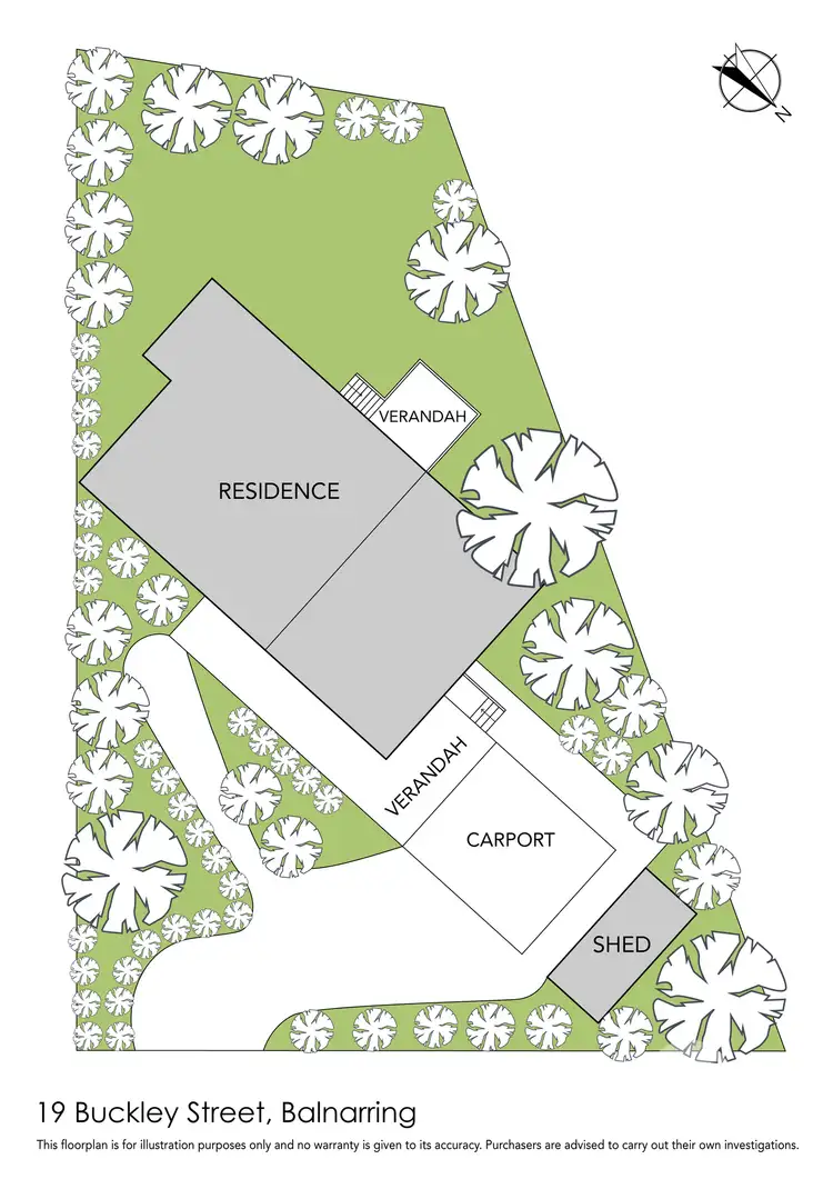 Floorplan of Homely house listing, 19 Buckley Street, Balnarring VIC 3926