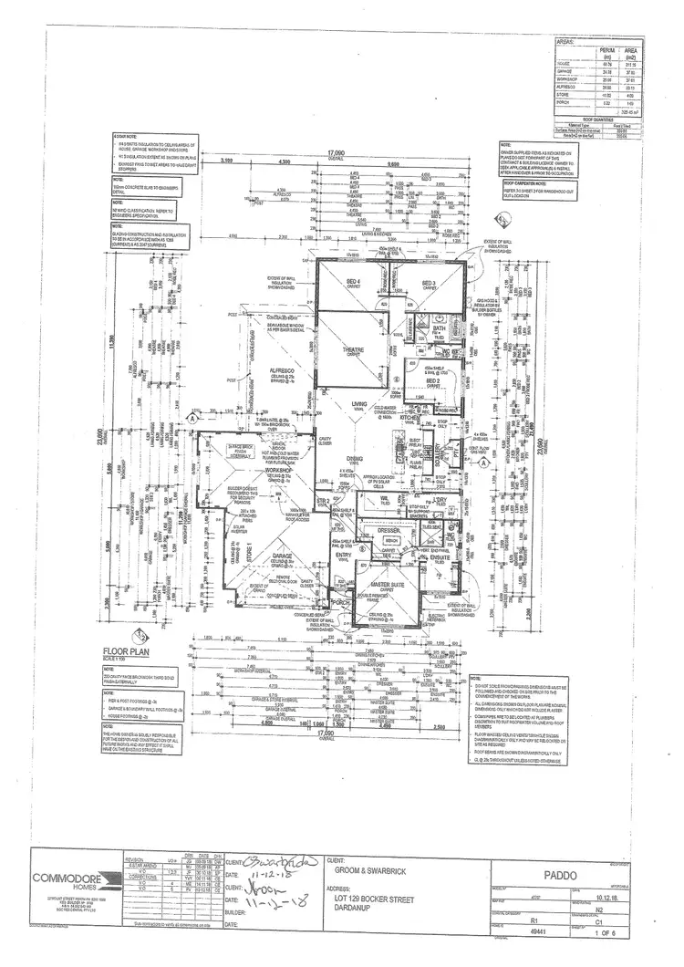 Floorplan of Homely house listing, 12 Bocker Street, Dardanup WA 6236