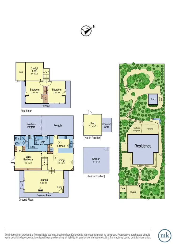 Floorplan of Homely house listing, 12 Napier Crescent, Montmorency VIC 3094