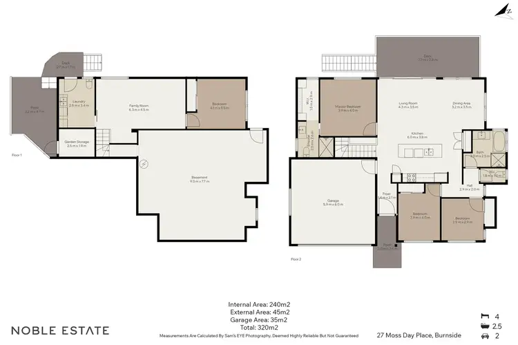 Floorplan of Homely house listing, 27 Moss Day Place, Burnside QLD 4560