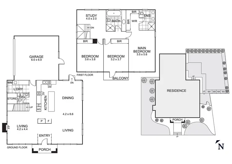 Floorplan of Homely house listing, 9 Royal Troon Avenue, Heatherton VIC 3202