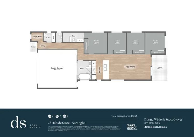 Floorplan of Homely house listing, 26 Hillside Street, Narangba QLD 4504