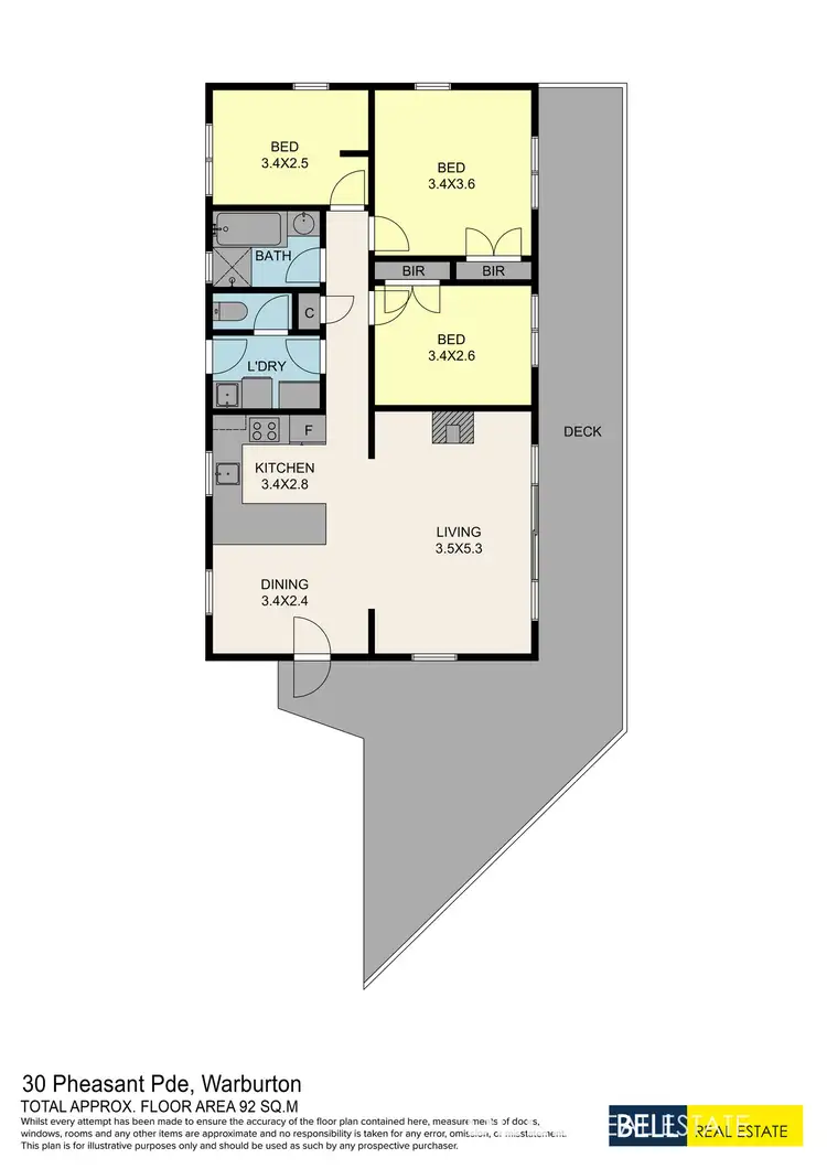 Floorplan of Homely house listing, 30 Pheasant Parade, Warburton VIC 3799