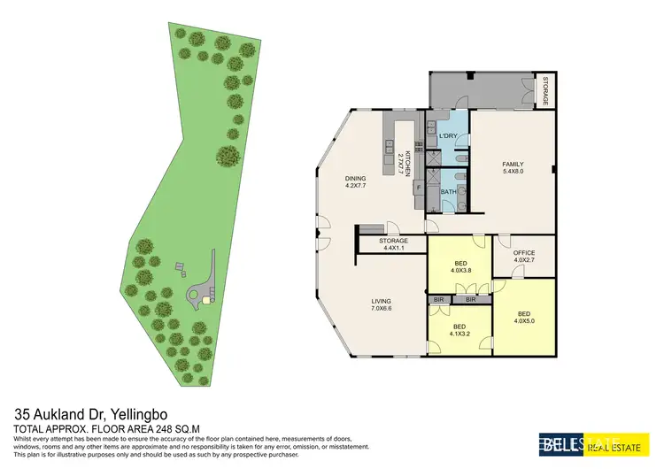 Floorplan of Homely house listing, 35 Aukland Drive, Yellingbo VIC 3139