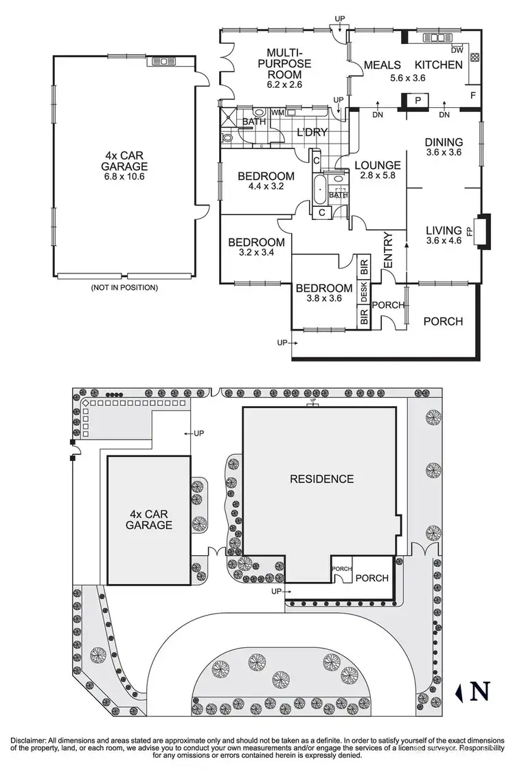 Floorplan of Homely house listing, 60-62 Tunstall Road, Donvale VIC 3111