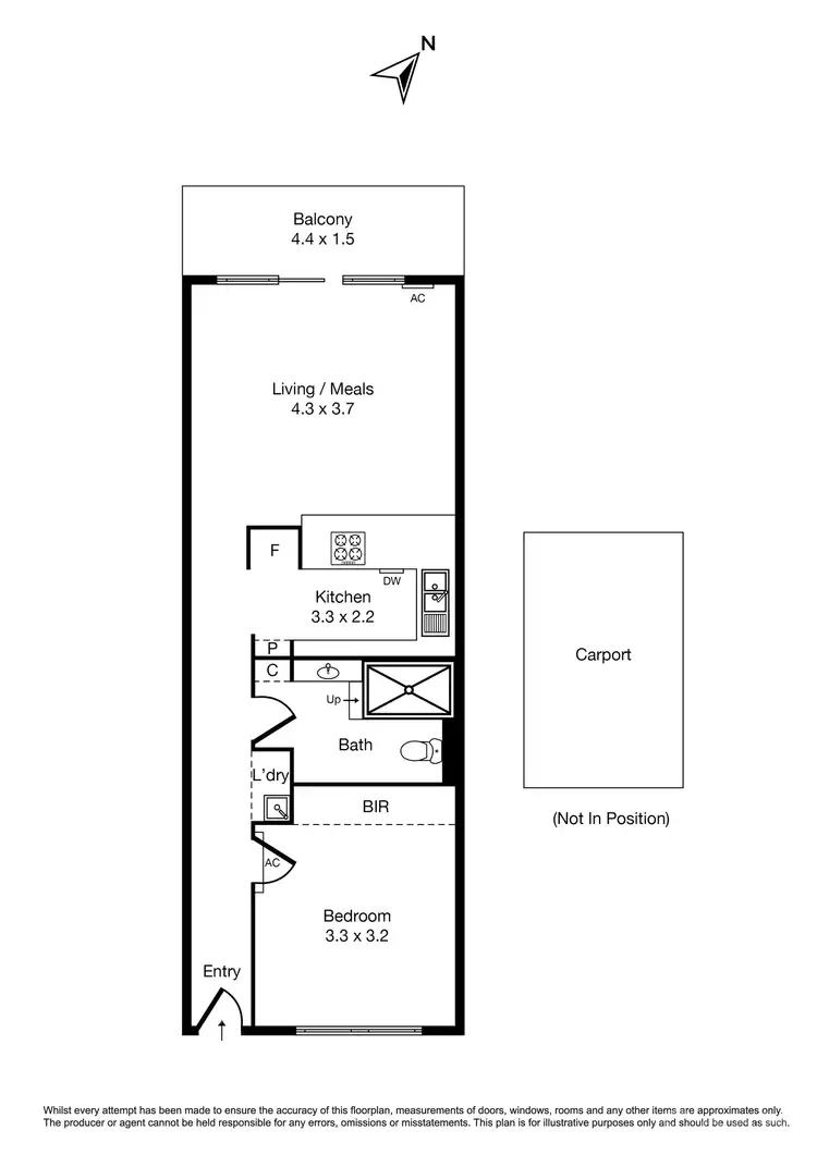Floorplan of Homely apartment listing, 5/1a St Kilda Road, St Kilda VIC 3182
