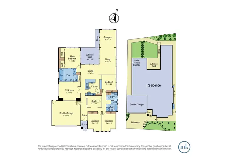 Floorplan of Homely house listing, 129 Everleigh Drive, Diamond Creek VIC 3089