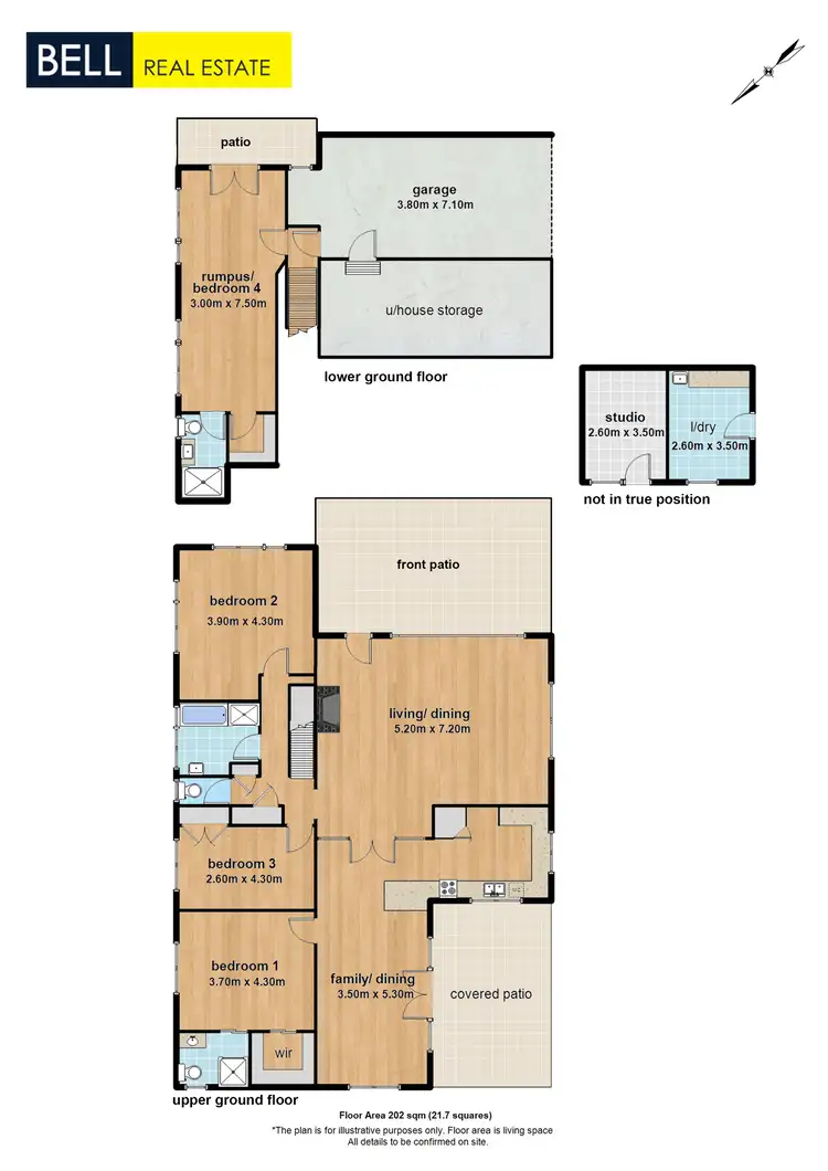 Floorplan of Homely house listing, 1358 Mt Dandenong Tourist Road, Mount Dandenong VIC 3767
