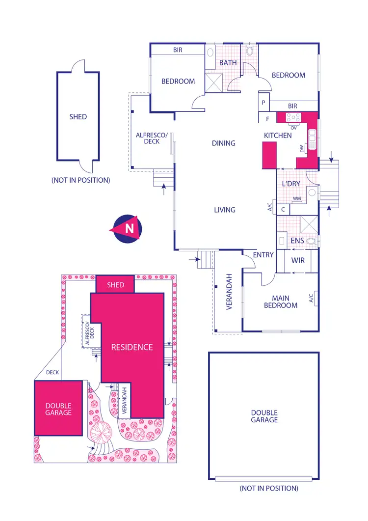 Floorplan of Homely unit listing, 20 Brixton Avenue, Eltham North VIC 3095