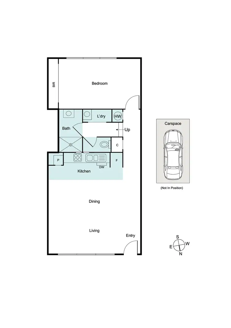 Floorplan of Homely apartment listing, 204/10 Hillingdon Place, Prahran VIC 3181