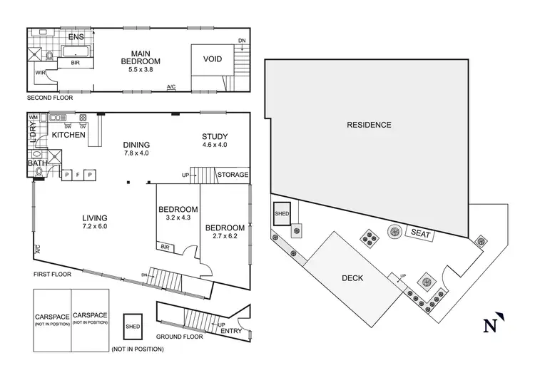 Floorplan of Homely townhouse listing, 4/11 Hall Mark Road, Mordialloc VIC 3195