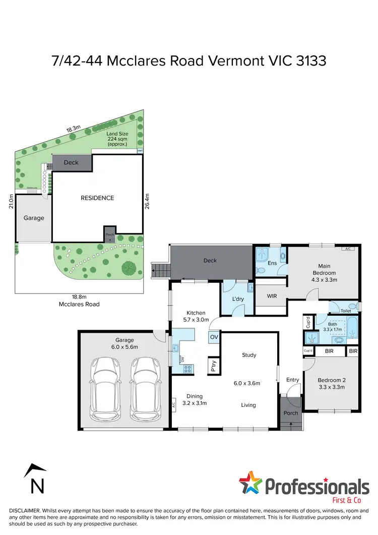 Floorplan of Homely unit listing, 7/42-44 Mcclares Road, Vermont VIC 3133