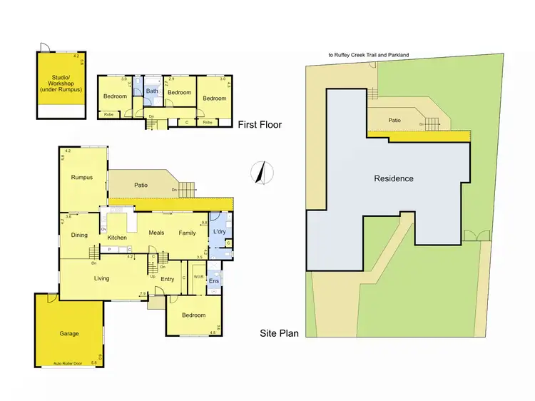 Floorplan of Homely house listing, 28 Montpellier Crescent, Templestowe Lower VIC 3107