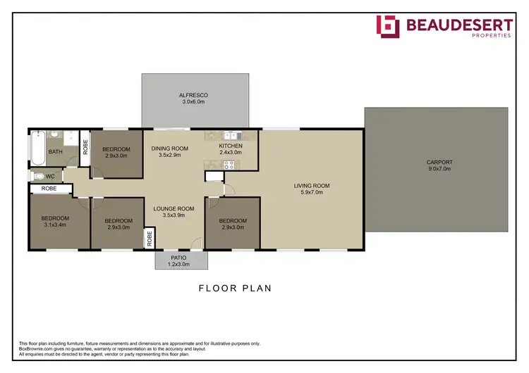 Floorplan of Homely house listing, 72-76 Stephens Place, Kooralbyn QLD 4285