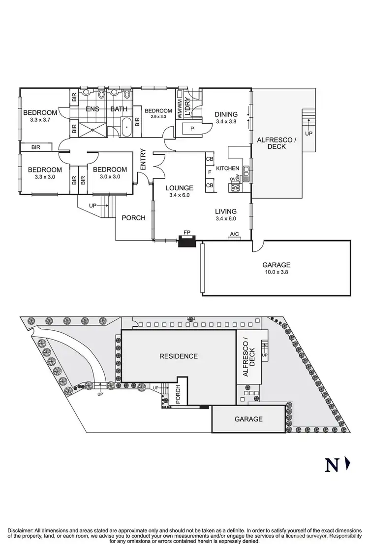 Floorplan of Homely house listing, 21 Wrendale Drive, Donvale VIC 3111