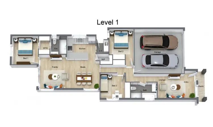 Floorplan of Homely house listing, 46 Devenish Street, Taylor ACT 2913