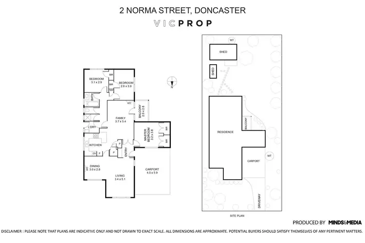 Floorplan of Homely house listing, 2 Norma Street, Doncaster VIC 3108