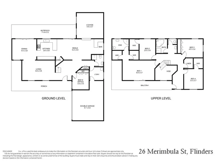 Floorplan of Homely house listing, 26 Merimbula Close, Flinders NSW 2529