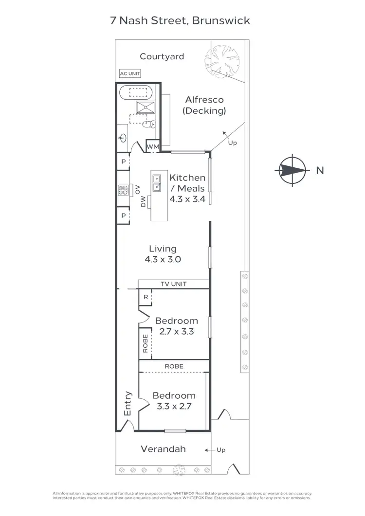 Floorplan of Homely house listing, 7 Nash Street, Brunswick VIC 3056