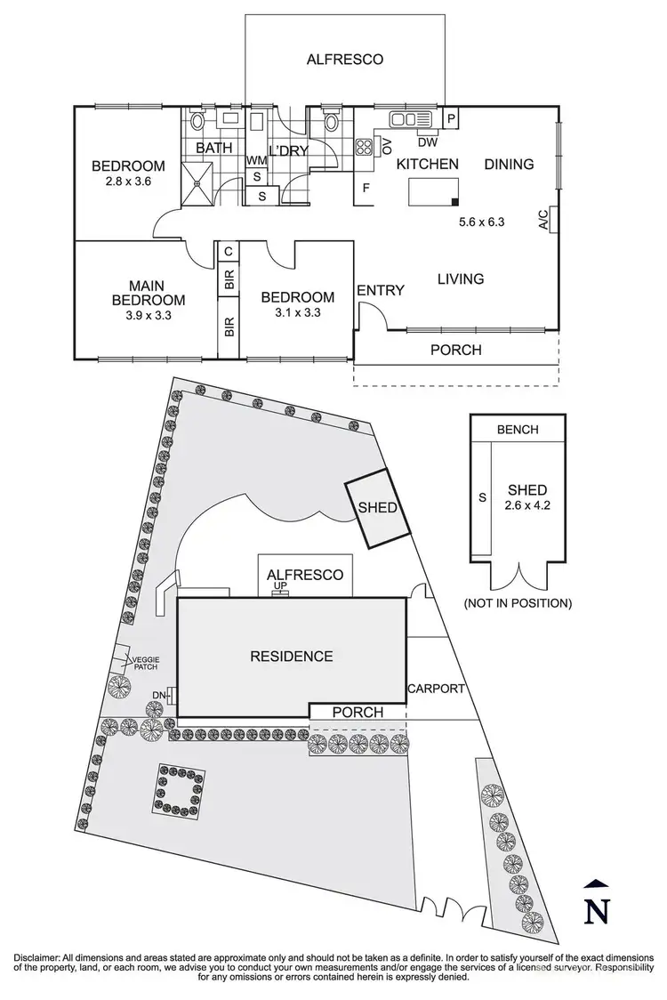 Floorplan of Homely house listing, 3 Ferdinand Street, Nunawading VIC 3131